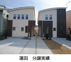 蓮田　分譲実績