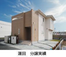 蓮田　分譲実績