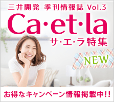 三井開発李刊情報誌　サエラ特集