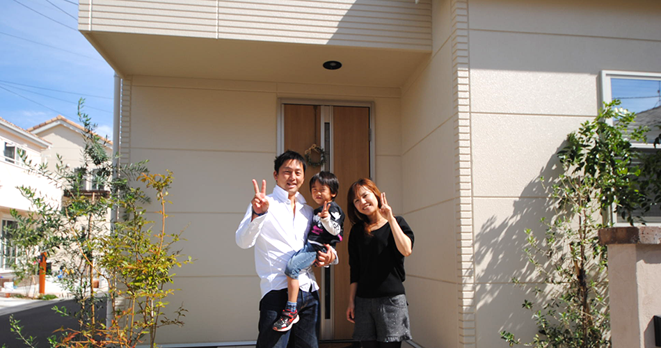 “南欧風の大規模分譲地”で憧れの生活を送っています。