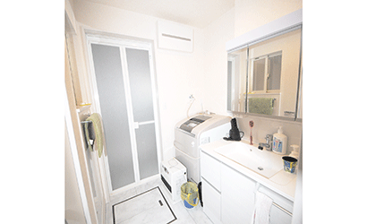 サニタリールーム写真