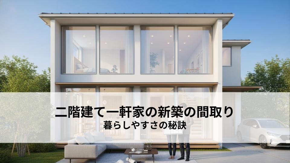 【2026年最新版】二階建て一軒家の新築の間取りとは？暮らしやすさの秘訣
