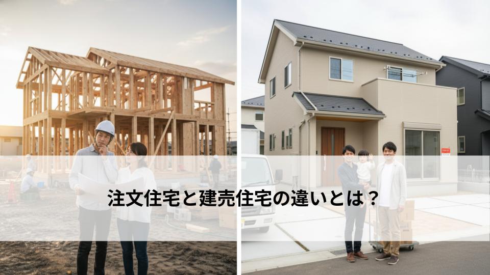 注文住宅と建売住宅の違いとは？