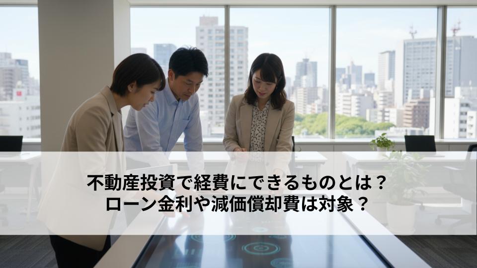 不動産投資で経費にできるものとは？ローン金利や減価償却費は対象？ (1)